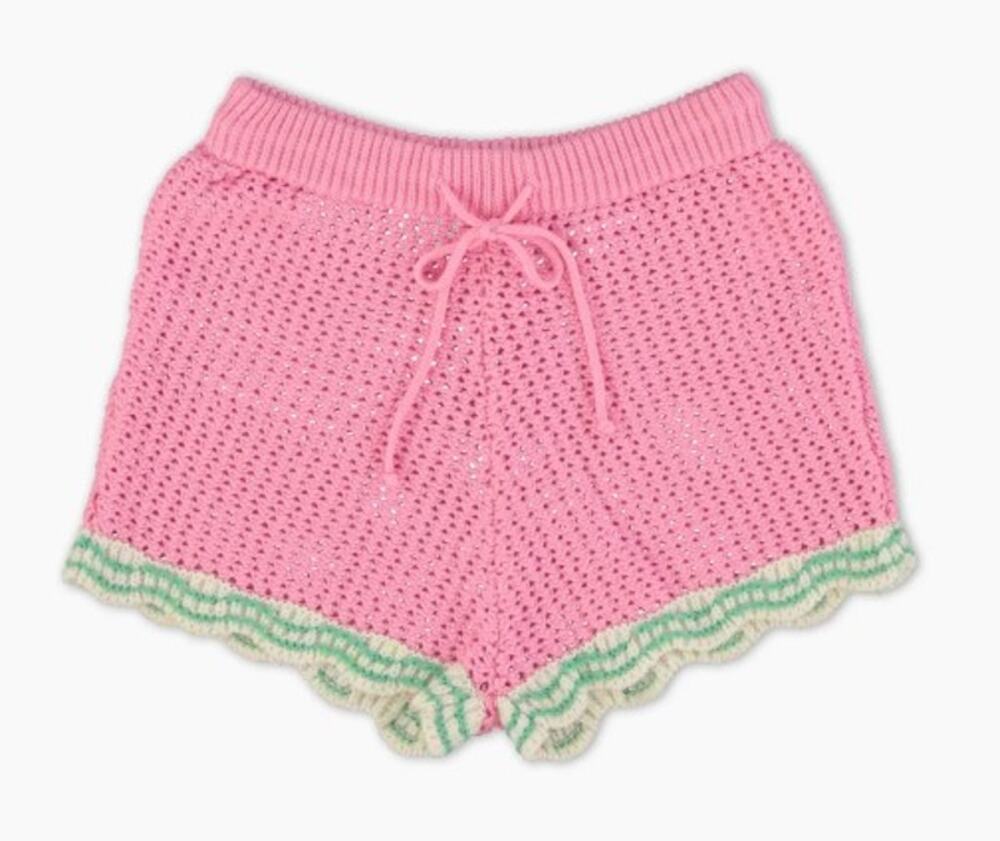 Bebe Organic Marina Shorts in Pink Floss Sz. 8Y